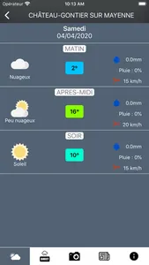 La météo en Mayenne screenshot 1