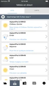 La météo en Mayenne screenshot 2