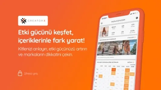 CreatorX: Influencer Asistanı screenshot 0