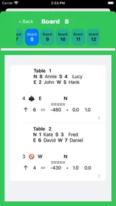 Duplicate Bridge Match Scoring screenshot 6