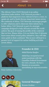 The African Voice Network screenshot 2