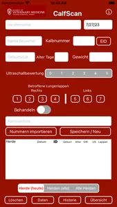 CalfScan screenshot 2