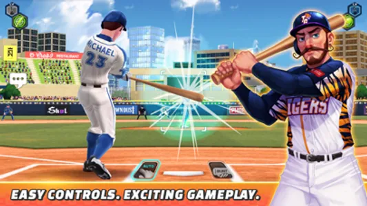 Baseball Clash: Real-time game screenshot 0