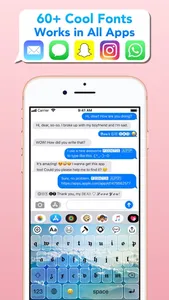 Fonts App - Cool Font Keyboard screenshot 0