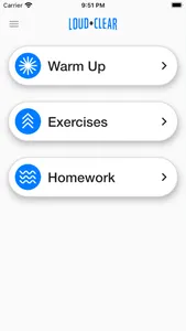 Loud and Clear Voice Fitness screenshot 3