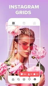 Grid: Post Maker for Instagram screenshot 0