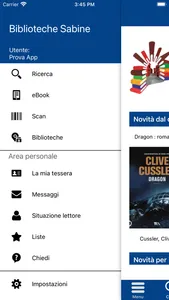 Biblioteche Sabine screenshot 1