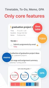 Uday: Timetable, GPA, To-Do screenshot 1