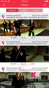 Hopkins National Karate screenshot 2