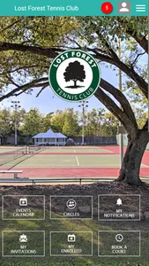 Lost Forest Tennis Club screenshot 2