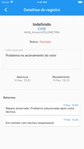 CamposTrack screenshot 2