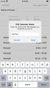 Easy Scheduler screenshot 1