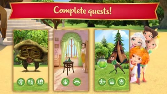 Fairy Tiaras: Magic Tale Game! screenshot 2