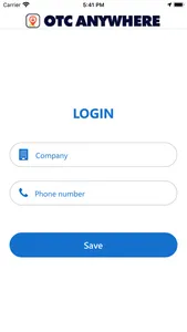 OTC Anywhere Mobile App screenshot 0