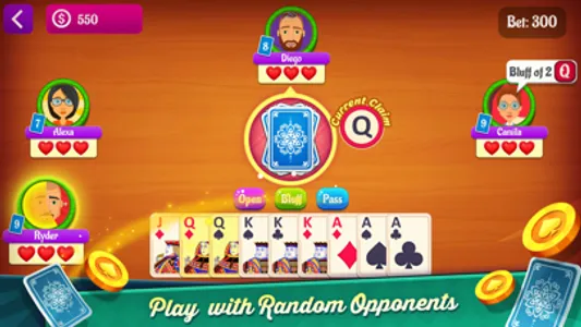 Bluff: Fun Family Card Game screenshot 1