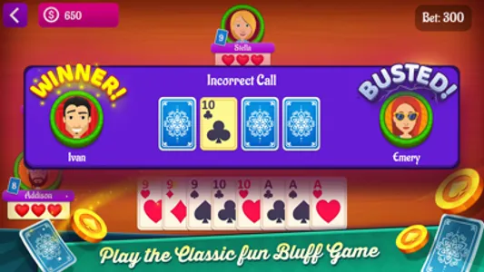 Bluff: Fun Family Card Game screenshot 2