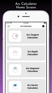 Arc Calculator Pro screenshot 1