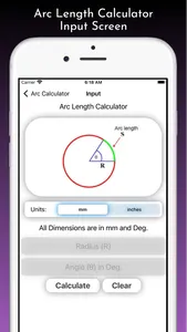 Arc Calculator Pro screenshot 2