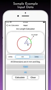 Arc Calculator Pro screenshot 5