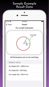 Arc Calculator Pro screenshot 6