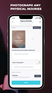 Injury Capture screenshot 1