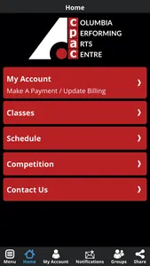 Columbia Performing Arts Centr screenshot 1