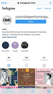 Columbia Performing Arts Centr screenshot 4