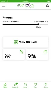 Vibe Foods Rewards screenshot 0