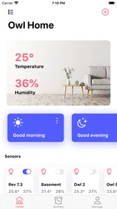 Owl Home screenshot 1