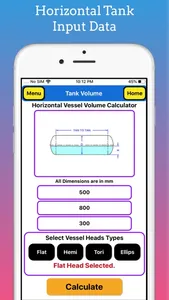 Tank Volume Calculator Pro screenshot 3