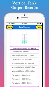 Tank Volume Calculator Pro screenshot 6