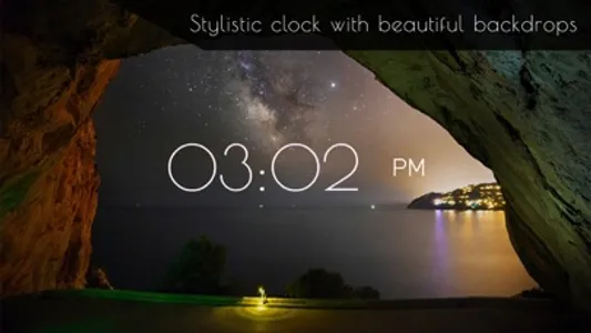 Peaceful Clock HD screenshot 0