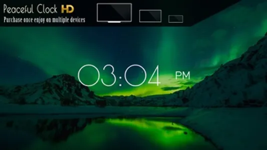 Peaceful Clock HD screenshot 1