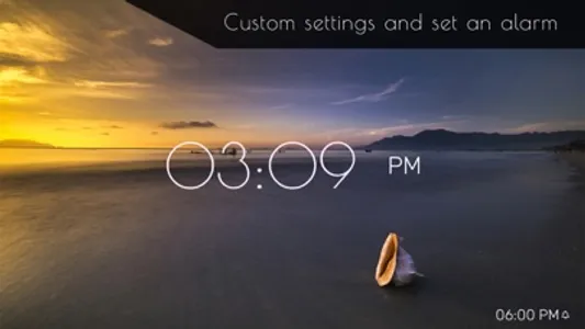 Peaceful Clock HD screenshot 2