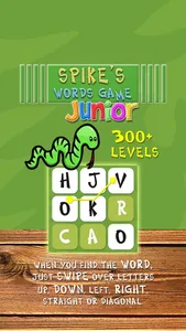 Spike's Word Game Junior screenshot 2