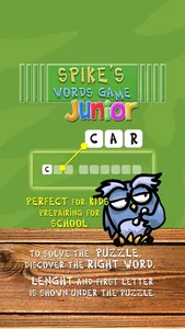 Spike's Word Game Junior screenshot 3