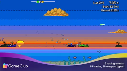 Pixel Boat Rush - GameClub screenshot 4