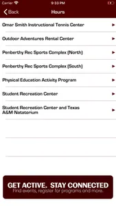 Texas A&M Rec Sports screenshot 1