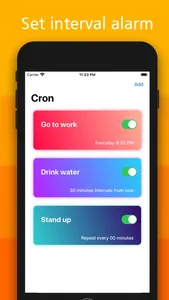 Cron - Simple alarm screenshot 0