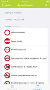 Segnali stradali in Italia screenshot 4