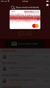 Southgate Wallet screenshot 1