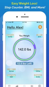 Weight Tracker ++ screenshot 0