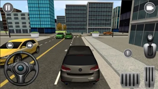 City Car Driving Parking Test screenshot 4