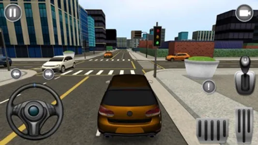 City Car Driving Parking Test screenshot 5