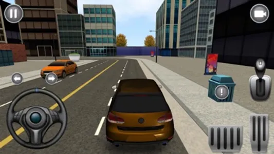 City Car Driving Parking Test screenshot 6