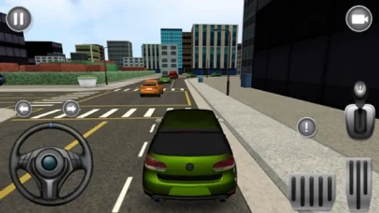 City Car Driving Parking Test screenshot 7