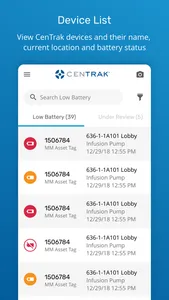 CenTrak Connect Pulse™ Mobile screenshot 0