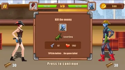 Western Cowboy Gun Fight screenshot 2