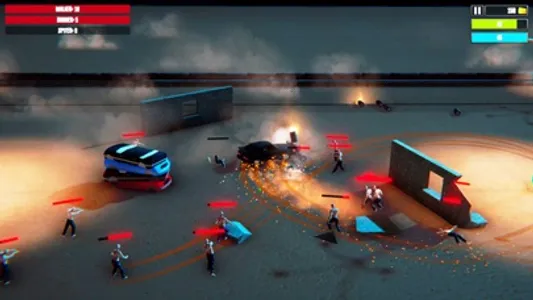 Car Derby Zombie Crusher Games screenshot 2