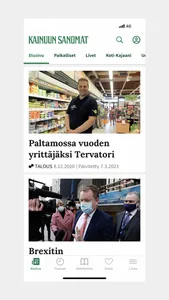 Kainuun Sanomat screenshot 0